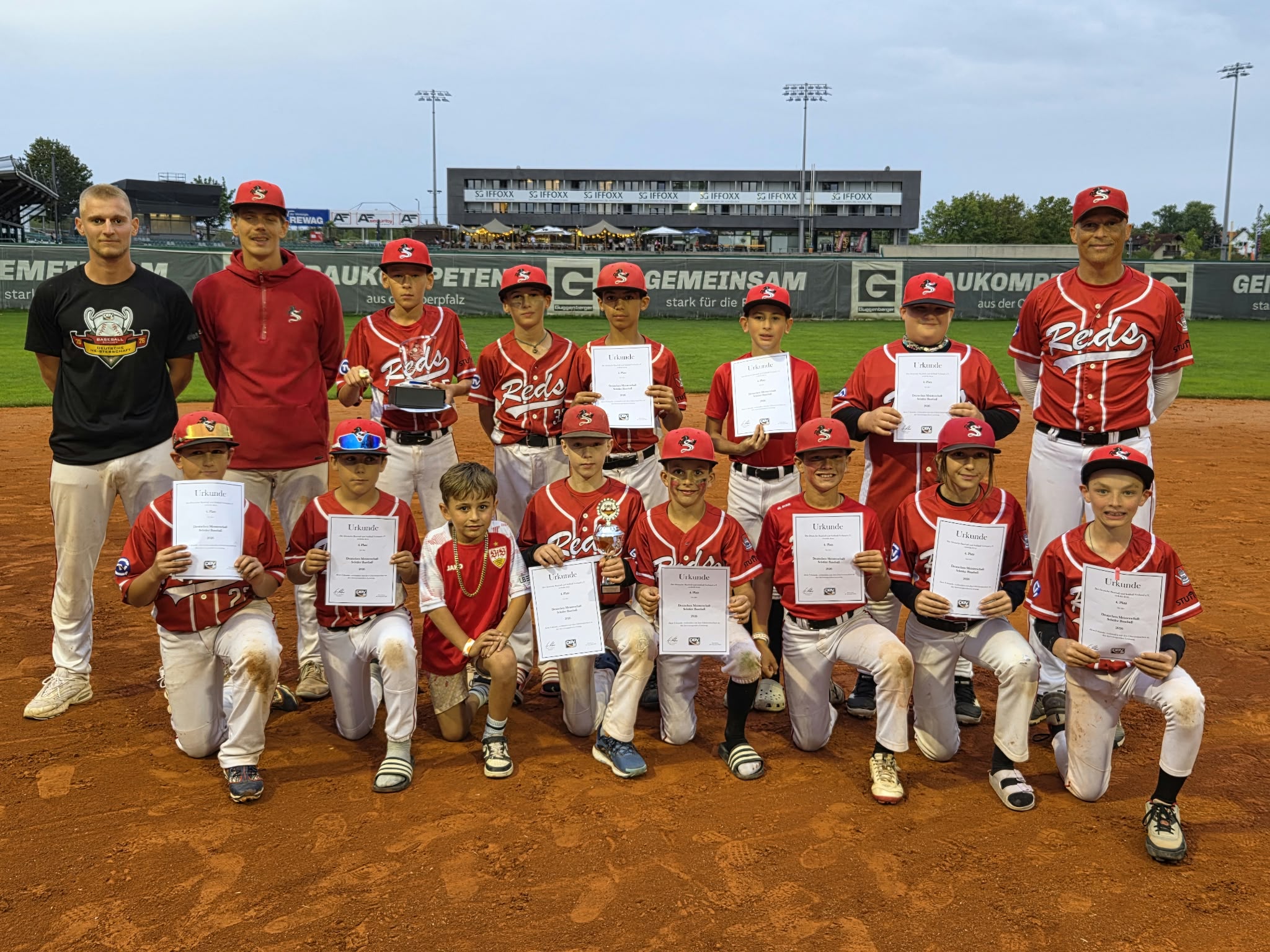 4. Platz bei der u12 DM